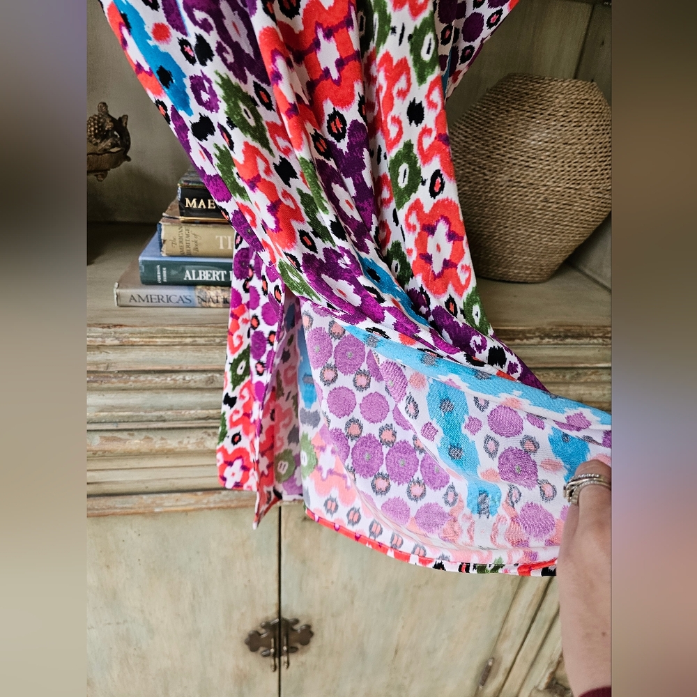 NATORI Abstract Escape Caftan - Picture 6 of 8